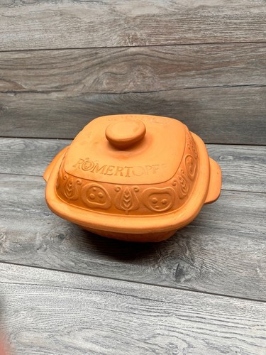 Romertopf terracotta clay - terracotta,