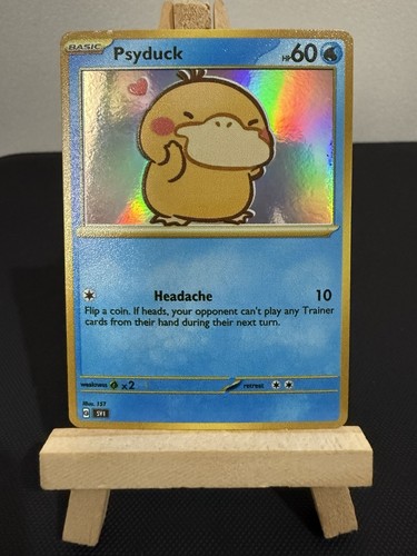 Psyduck cutie pokemon card - psyduck,