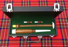 Scottish Bagpipe Rosewood Imattion Ivory Mounts with Hard Case/Practice Chanter
