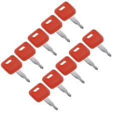 10PCS Ignition Starter Keys AT147803 for Hitachi H800 Excavator Case Dozer