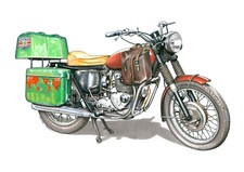 Ted Simon's Triumph Tiger 100