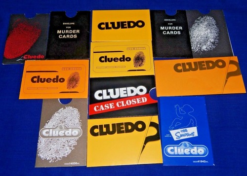 Cluedo envelope spare pieces - envelope,
