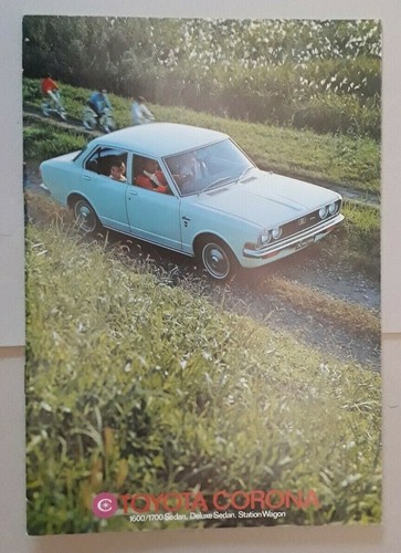Toyota corona brochure 1971 - toyota,
