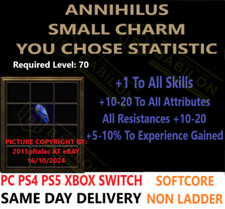 ✅PC PS4 PS5 XBOX SWITCH ✅ Annihilus Anni charm D2R Diablo 2 Resurrected Items