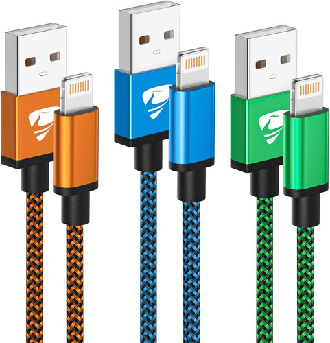 3pack iphone charger - 2m,