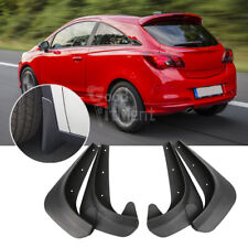 4Pcs Front & Rear Black Car