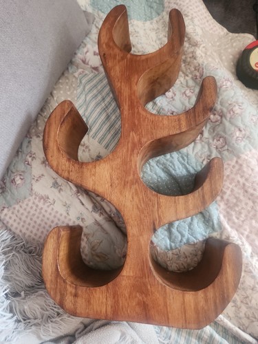 Wooden wine rack - wooden,