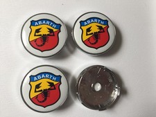 4x Fiat Abarth Alloy Wheel Hub