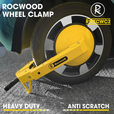 Wheel clamp heavy duty steel - heavy,