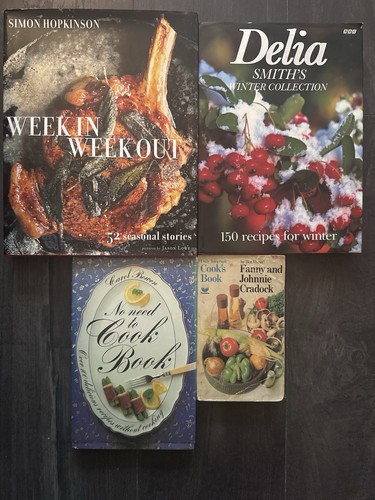 Vintage british cookbook lot - vintage,