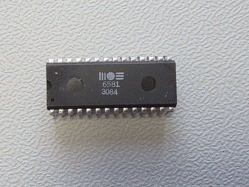 Sound chip sid mos 6581 - chip,