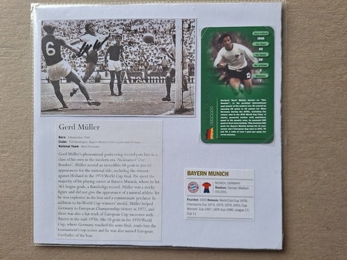 Gerd muller bayern munich west - munich,