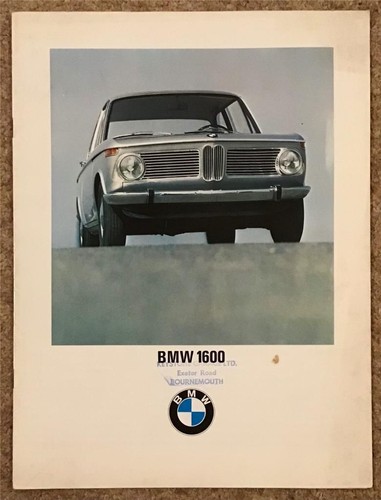 Bmw 1600 car - car, brochure