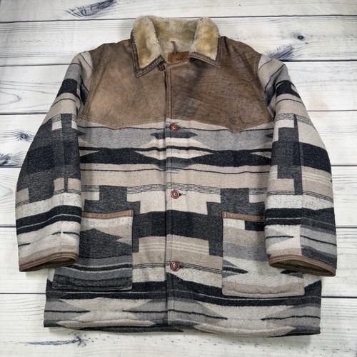 Vintage western shearling - vintage,