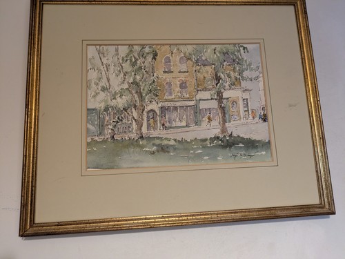 Watercolour london street - –,