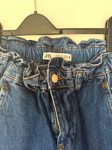 Zara women blue denim - zara,