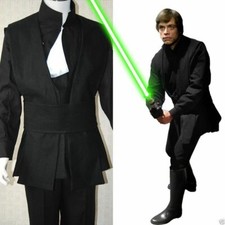 Star Wars Return of the Jedi Luke Skywalker Outfit Cosplay Costume Uniform Suit