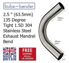 2.5 " (63.5mm) 135 Degree