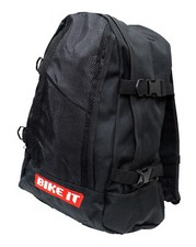 Motorbike Motorcycle Rucksack Backpack With Adjustable Waist Strap Black Luggage