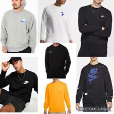 Nike Mens Sportswear Crew Neck Sweatshirt Top Jumper Pullover hoodie S,M,L,XL