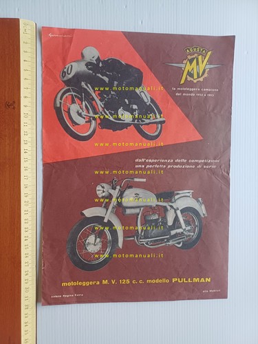 1954 agusta 125 pullman - 1954, mv