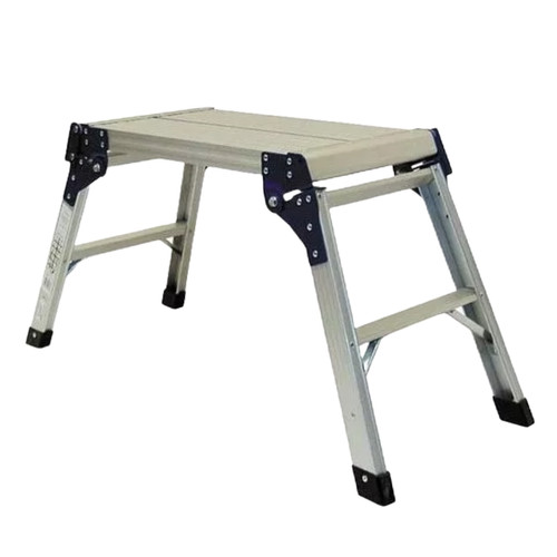 Step ladder with platform - with,