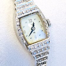 50s Hamilton 14k White Gold