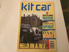 Kitcar Magazine May 1990 Sylva Striker Westfield locust