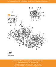 YAMAHA Grommet, 90480-21436