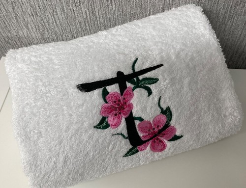 Personalised blossom monogram - blossom,