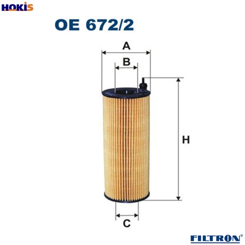 Oil filter 672 for bmw - oil,
