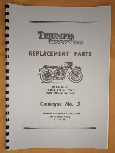 Triumph t20 tiger cub - triumph,