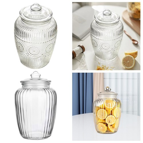 Airtight jar large glass - airtight,
