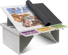 Felt Puzzle Table with 4