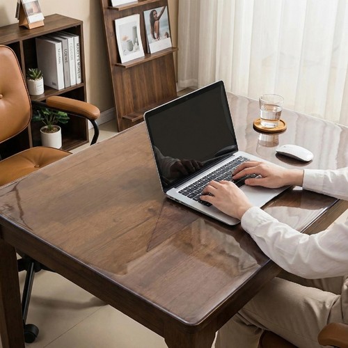 Transparent table protector - table,
