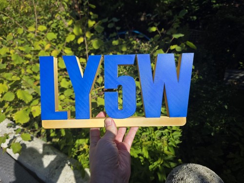 Personalised name 3d printed - -,