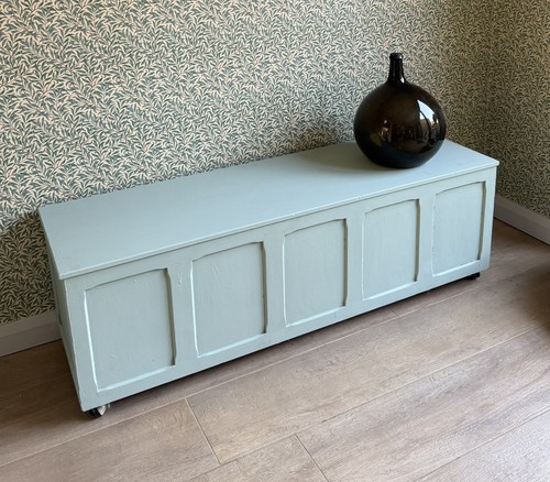 Sage green painted vintage