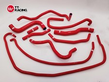 TTR Silicone Radiator Coolant Hoses fit Ford Fiesta MK6 Facelift ST150 RED
