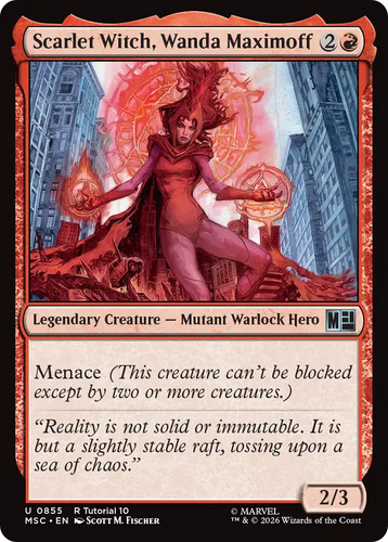 Mtg scarlet witch wanda - mtg, witch,