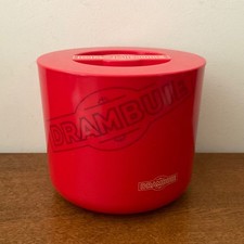 VINTAGE Drambuie Whisky Liqueur Plastic Ice Bucket and scoop in VGC