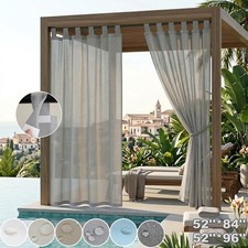 Patio Sheer Curtains