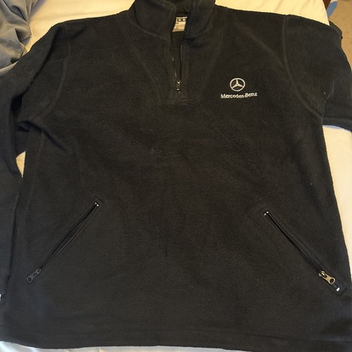 Mercedes benz black fleece - mercedes,
