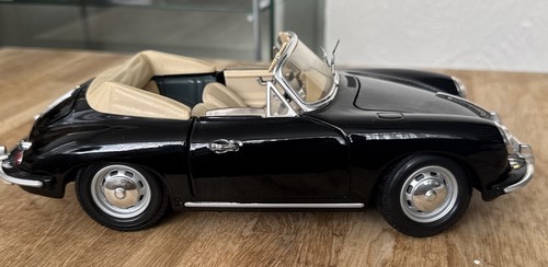 Burago porsche 356b - porsche, cabriolet
