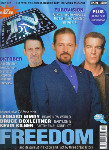 Zone 102 cult magazine - tv,