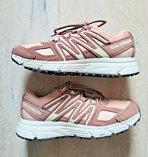 Ladies Salomon x mission 4 suede natural size 6 excellent condition