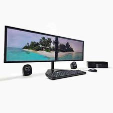 Dual Monitor 2x24" Office Home