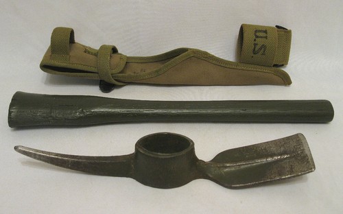Ww2 army m1910 pick mattock - army,