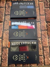 MENS DUCK AND COVER NEON & SOLID COLOUR SCORLA THREE PACK BOXER SHORTS TRUNKS