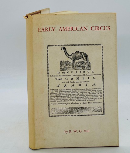 Early american circus vail - american,