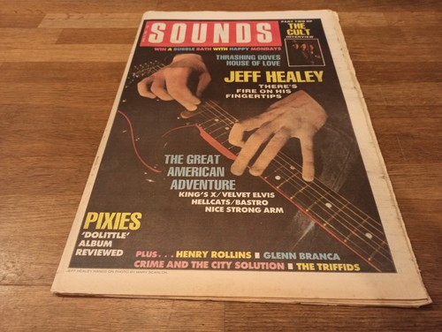 Sounds music magazine 1989 - magazine, uk